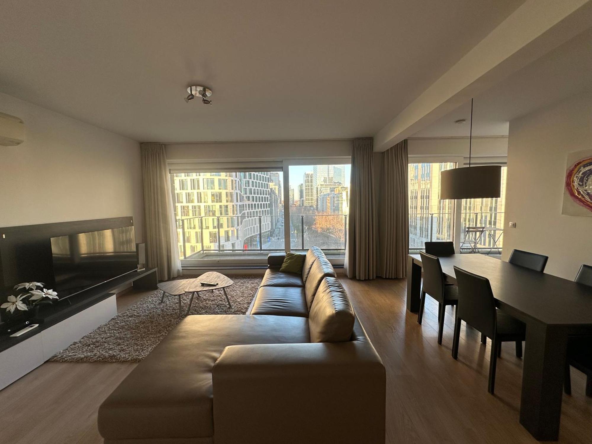 2 Bedroom Apartment In Center With Balcony Bruxelles Eksteriør billede