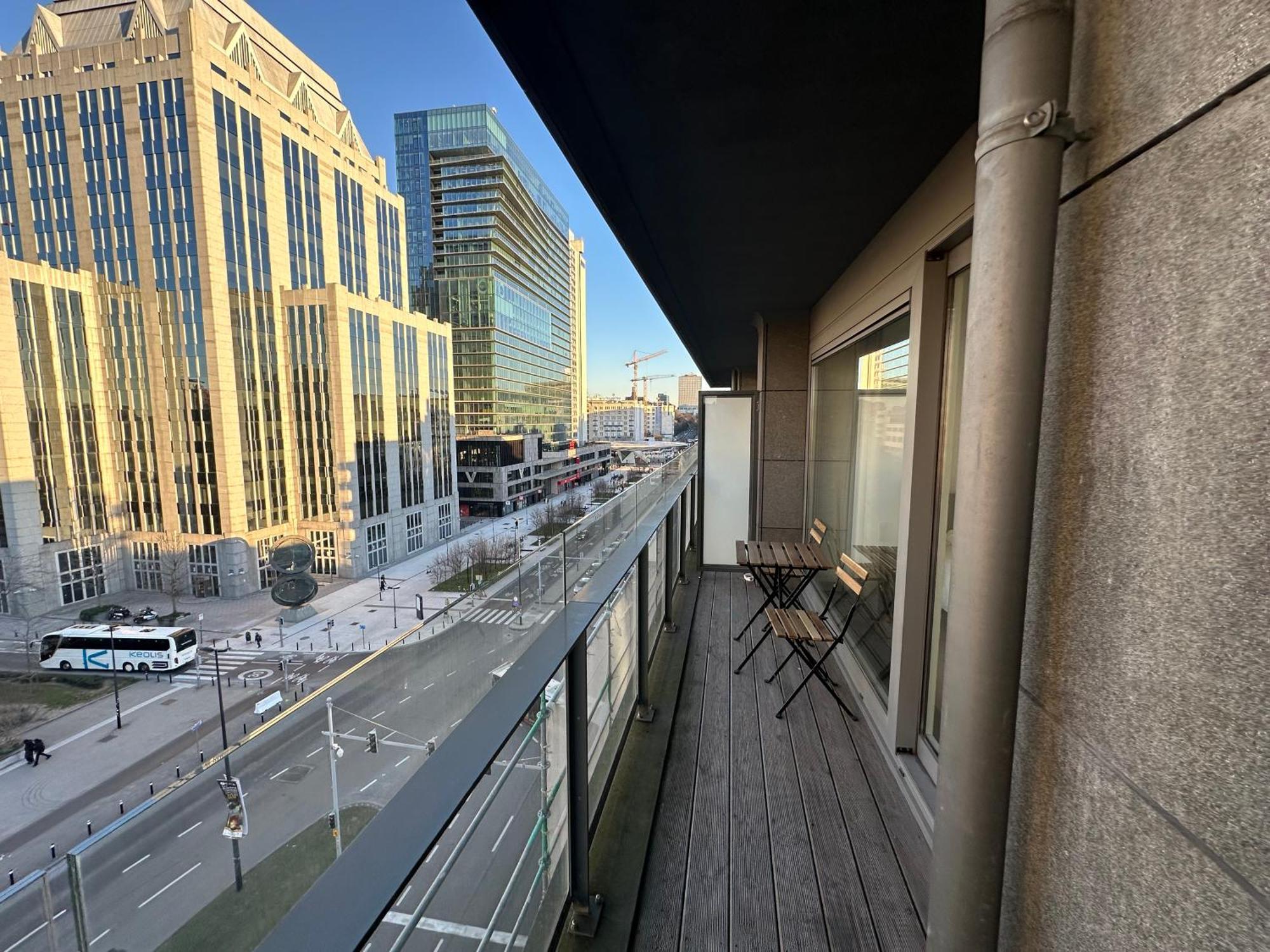 2 Bedroom Apartment In Center With Balcony Bruxelles Eksteriør billede